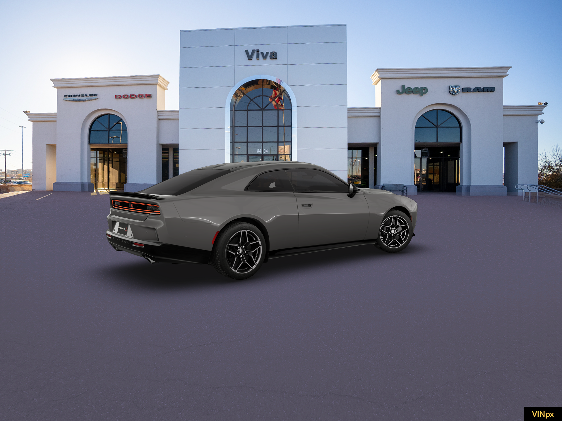 New 2026 Destroyer Gray Exterior Paint Dodge Scat Pack Plus image 8