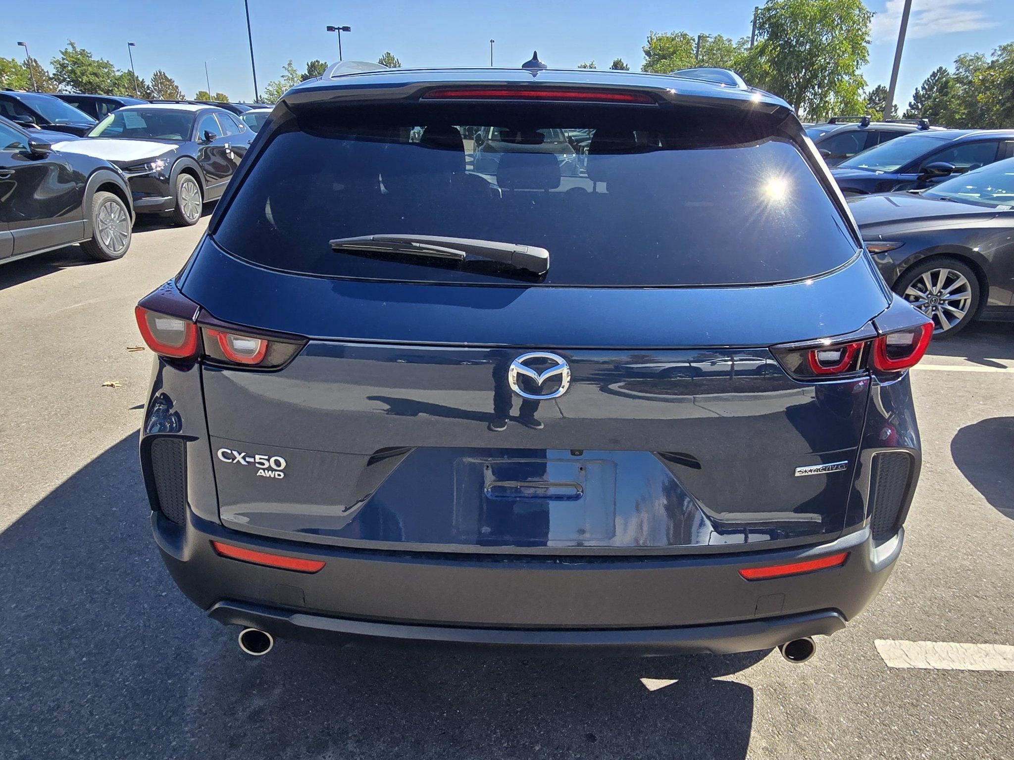 Used 2024 Ingot Blue Metallic Mazda 2.5 S Premium Package image 4