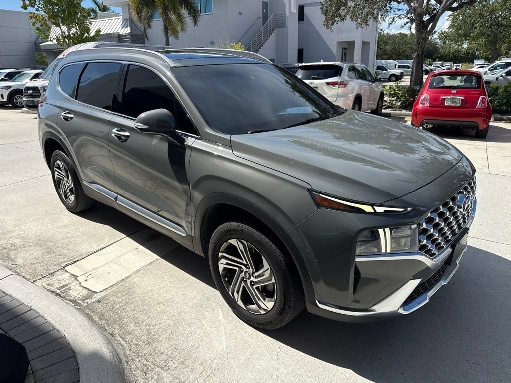 Used 2023 Hampton Gray Hyundai SEL image 3