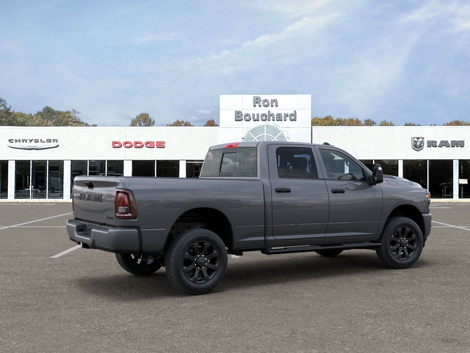 New 2027 Ceramic Gray Clear-Coat Exterior Paint RAM Black Express image 30