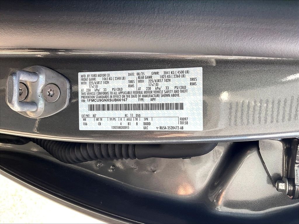 Used 2025 Carbonized Gray Metallic Ford Active image 31