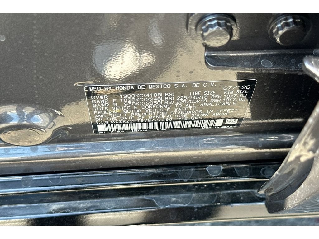 New 2027 Modern Steel Metallic Honda EX-L image 32