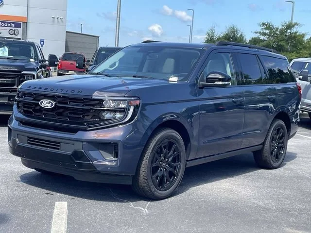 New 2027 Blue Ember Metallic Ford Platinum image 4