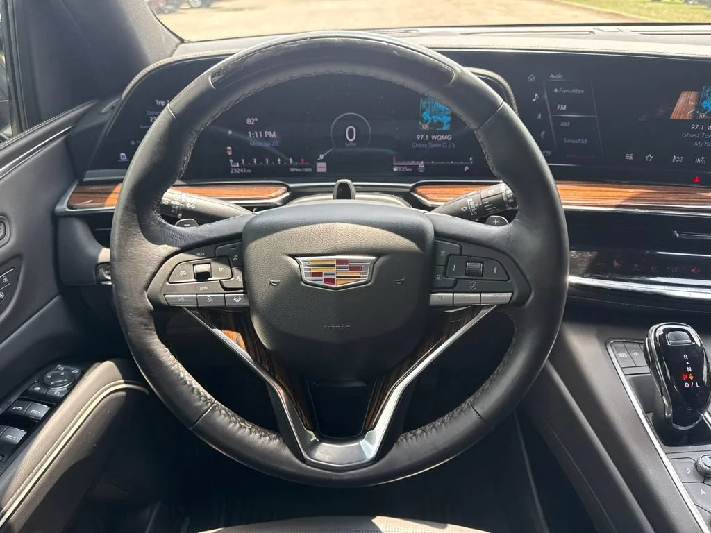 Used 2023 Galactic Gray Metallic Cadillac Premium Luxury image 17
