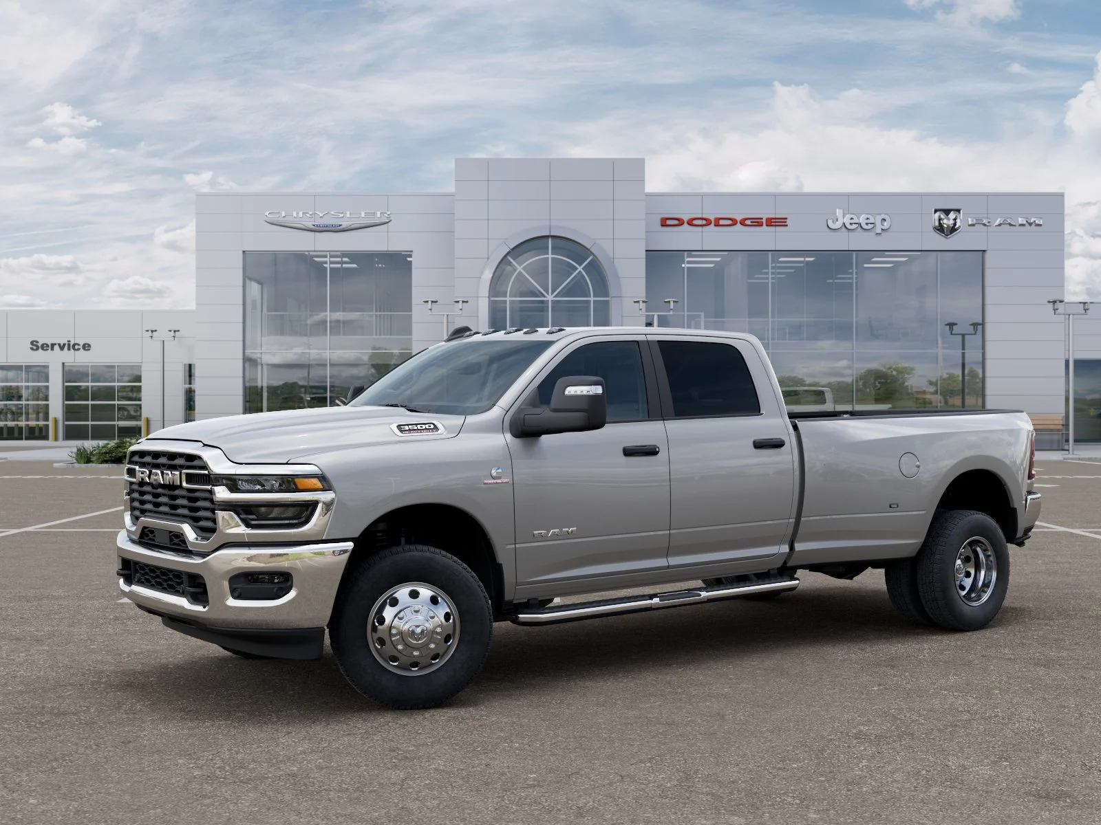New 2026 Silver-Zynith Exterior Paint RAM Big Horn image 28