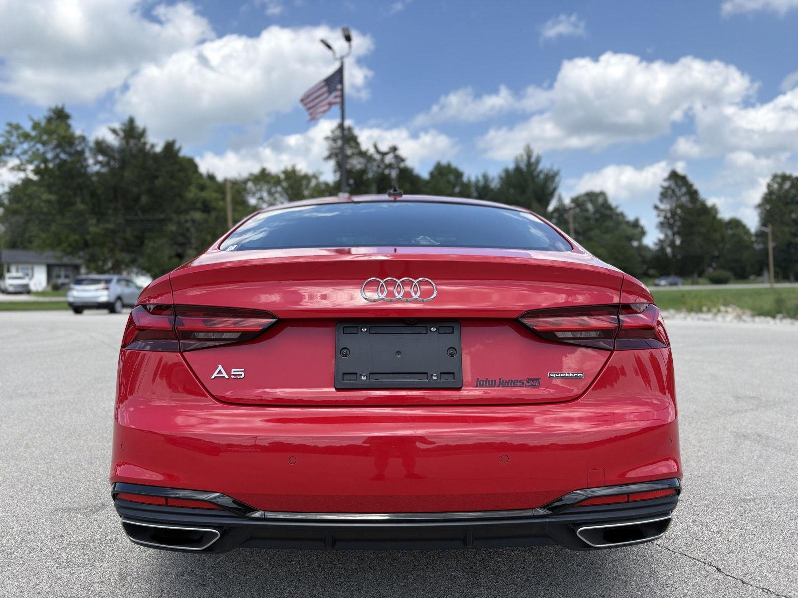 Used 2025 Progressive Red Metallic Audi S line Premium image 19