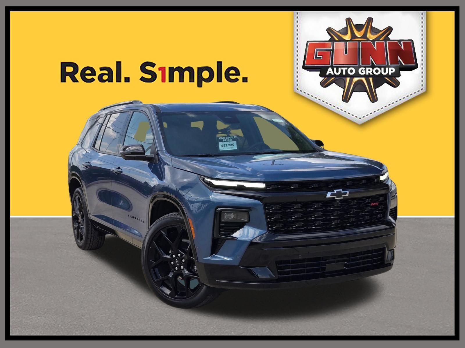 Used 2025 Lakeshore Blue Metallic Chevrolet AWD RS image 1