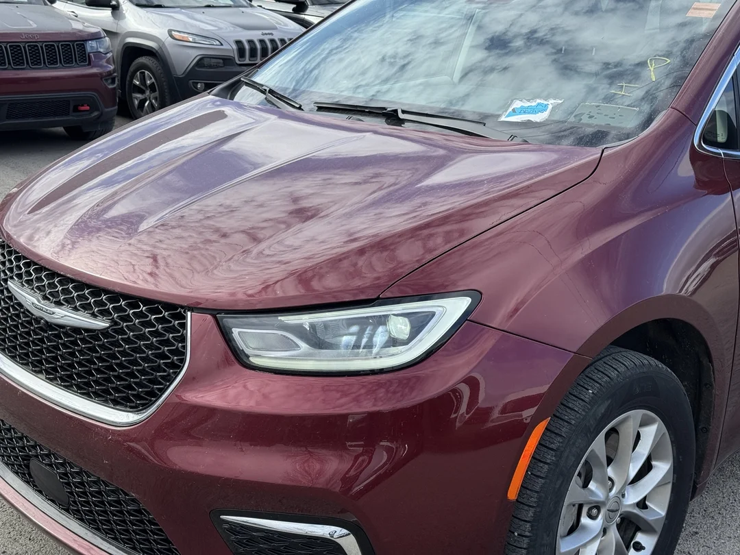 Certified Used 2023 Red Chrysler Touring L - - AWD - Stow n Go Seating - Power Doors & Liftgate - 10.1 Uconnect 5 & More! image 9
