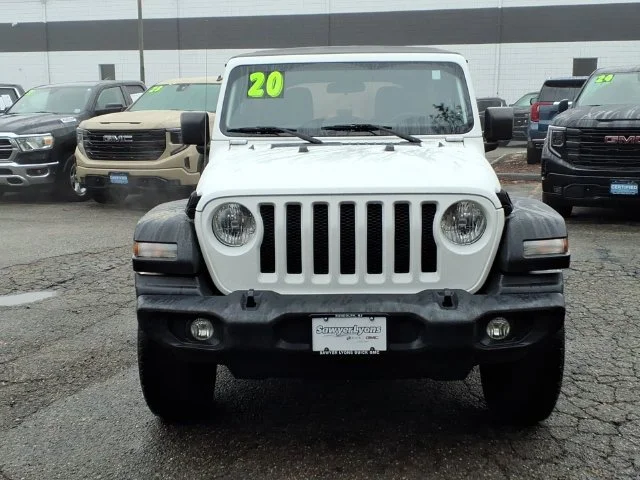 Used 2020 Jeep Wrangler Unlimited Sport S with VIN 1C4HJXDG8LW190891 for sale in Randolph, NJ