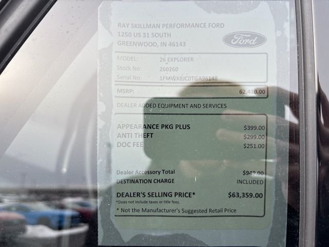 New 2026 Agate Black Metallic Ford Tremor® image 2