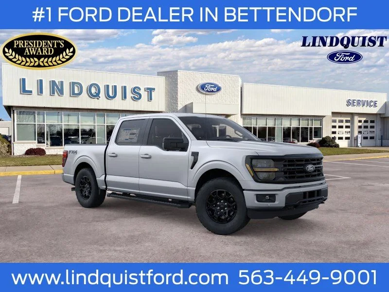 New 2026 Iconic Silver Metallic Ford XLT image 8