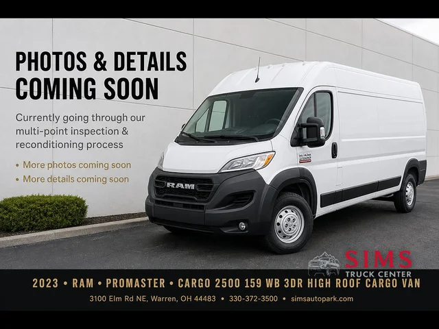 2023 Ram ProMaster Cargo Van 2500 HIGH ROOF 15