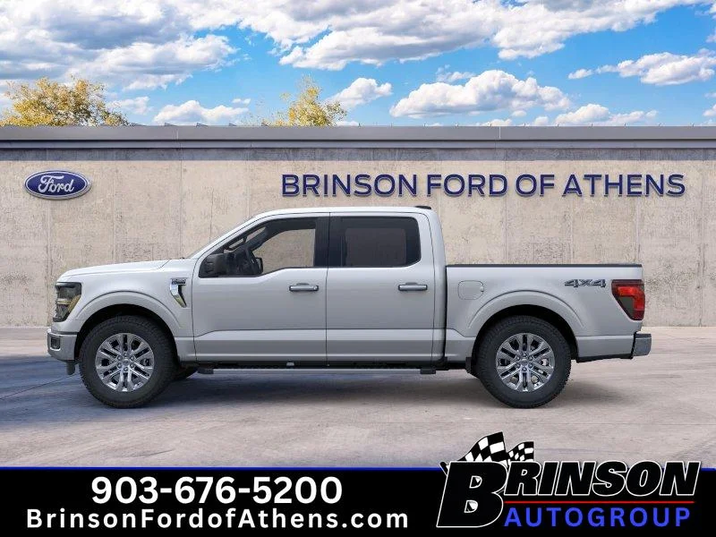New 2026 Iconic Silver Metallic Ford XLT image 3