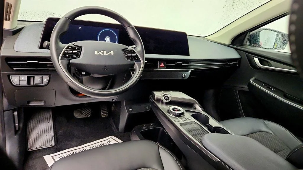 Used 2024 Runway Red Kia Light Long Range RWD image 12