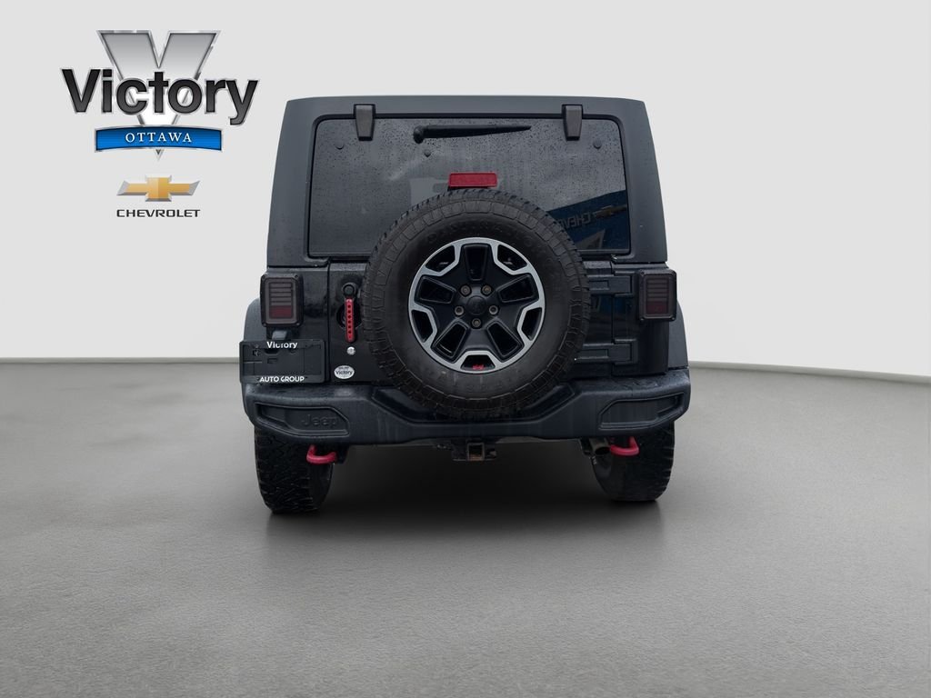 Used 2016 Black Jeep Unlimited Rubicon image 4