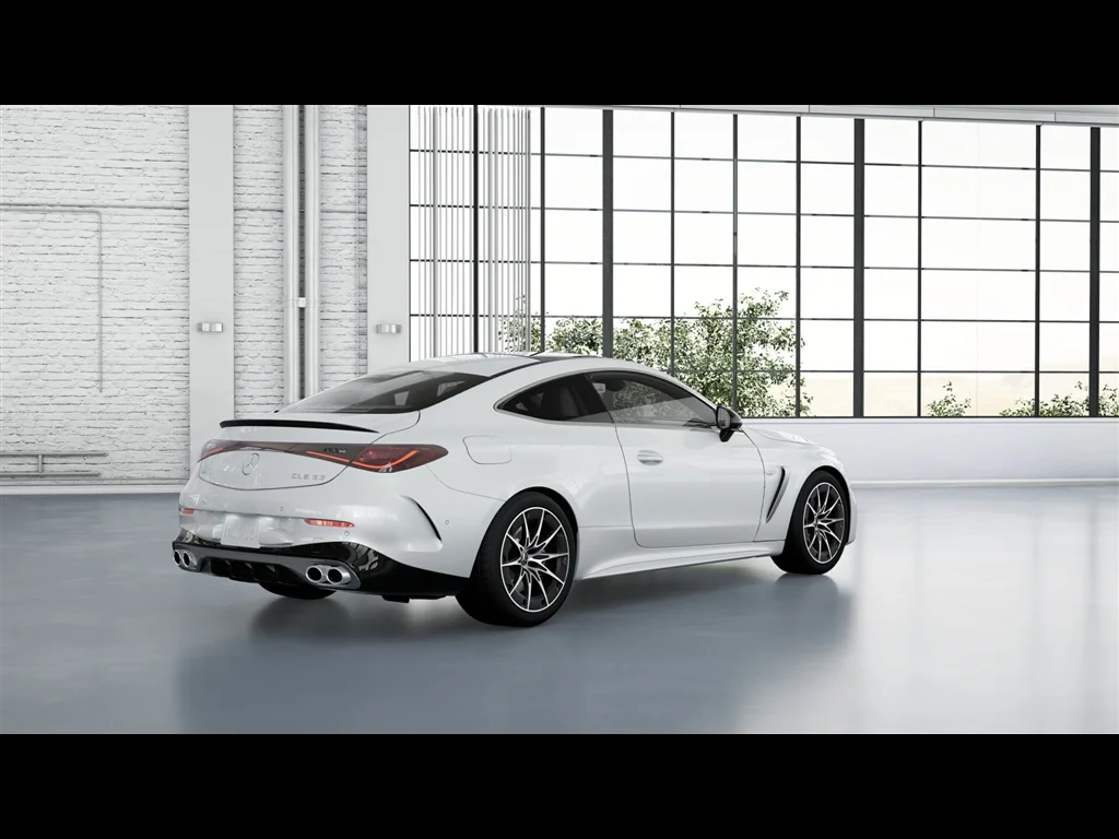 New 2026 MANUFAKTUR Moonlight White Metallic Mercedes-Benz AMG® CLE 53 4MATIC+ Coupe image 16