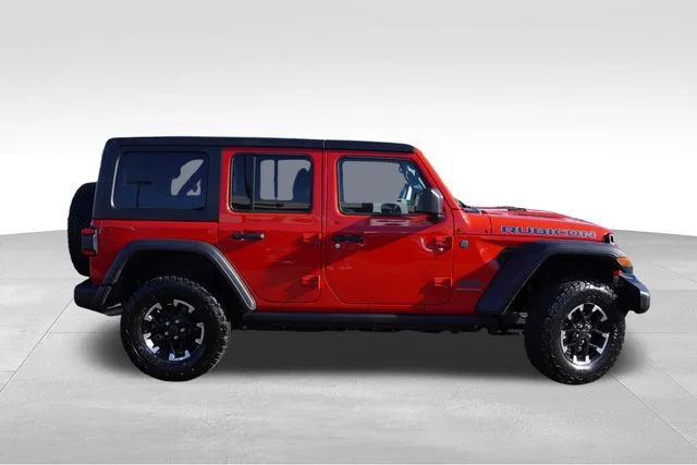 Certified Used 2025 Red Jeep Rubicon 4xe image 3