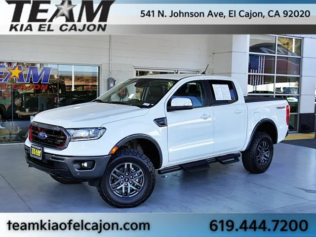 Used 2021 White Ford Lariat image 1