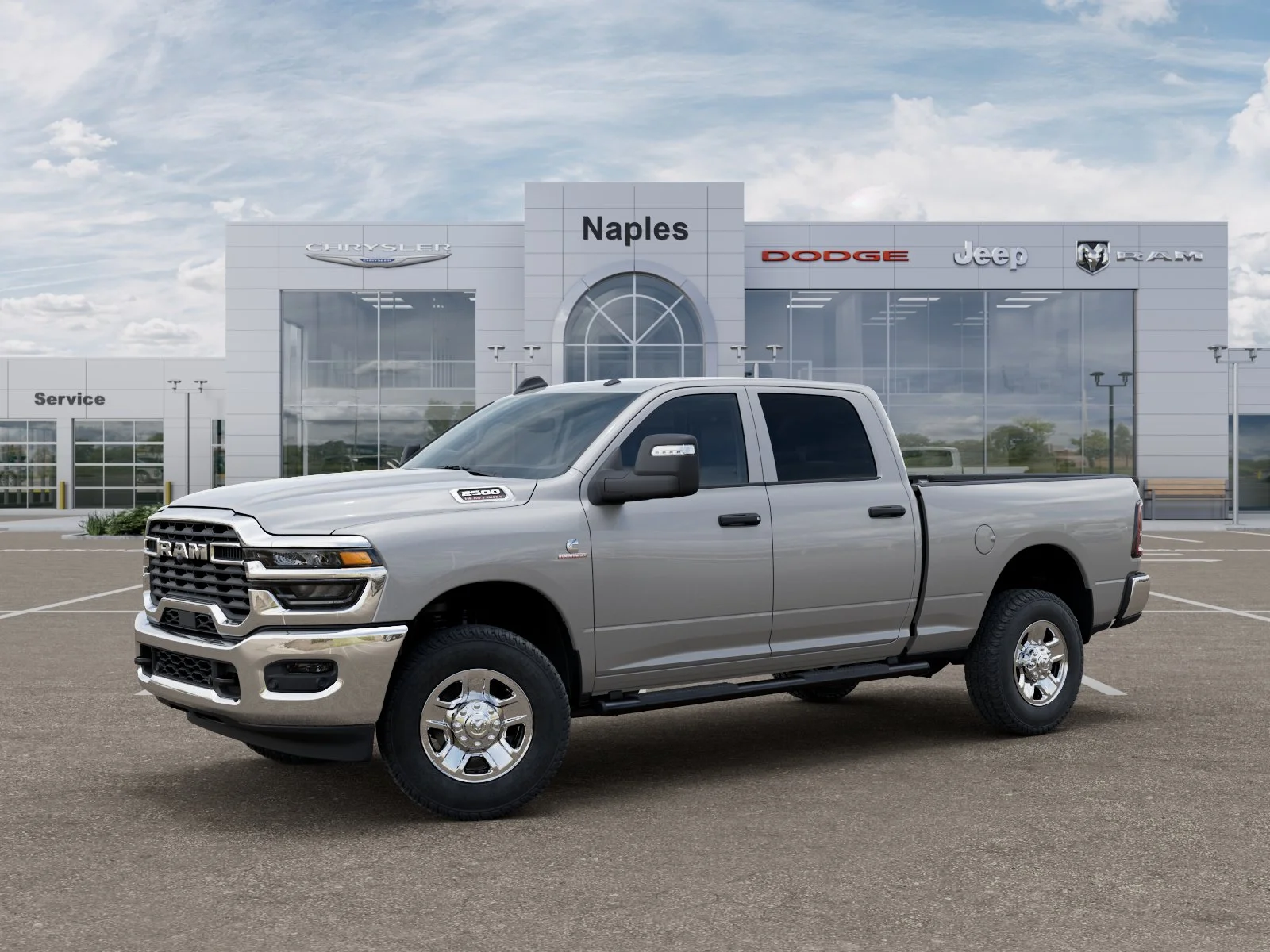 New 2026 Silver-Zynith Exterior Paint RAM Tradesman image 28