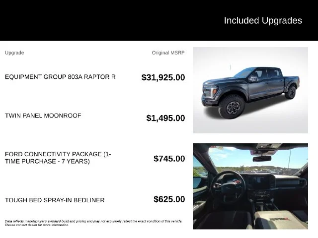 Used 2026 Black Ford Raptor image 5