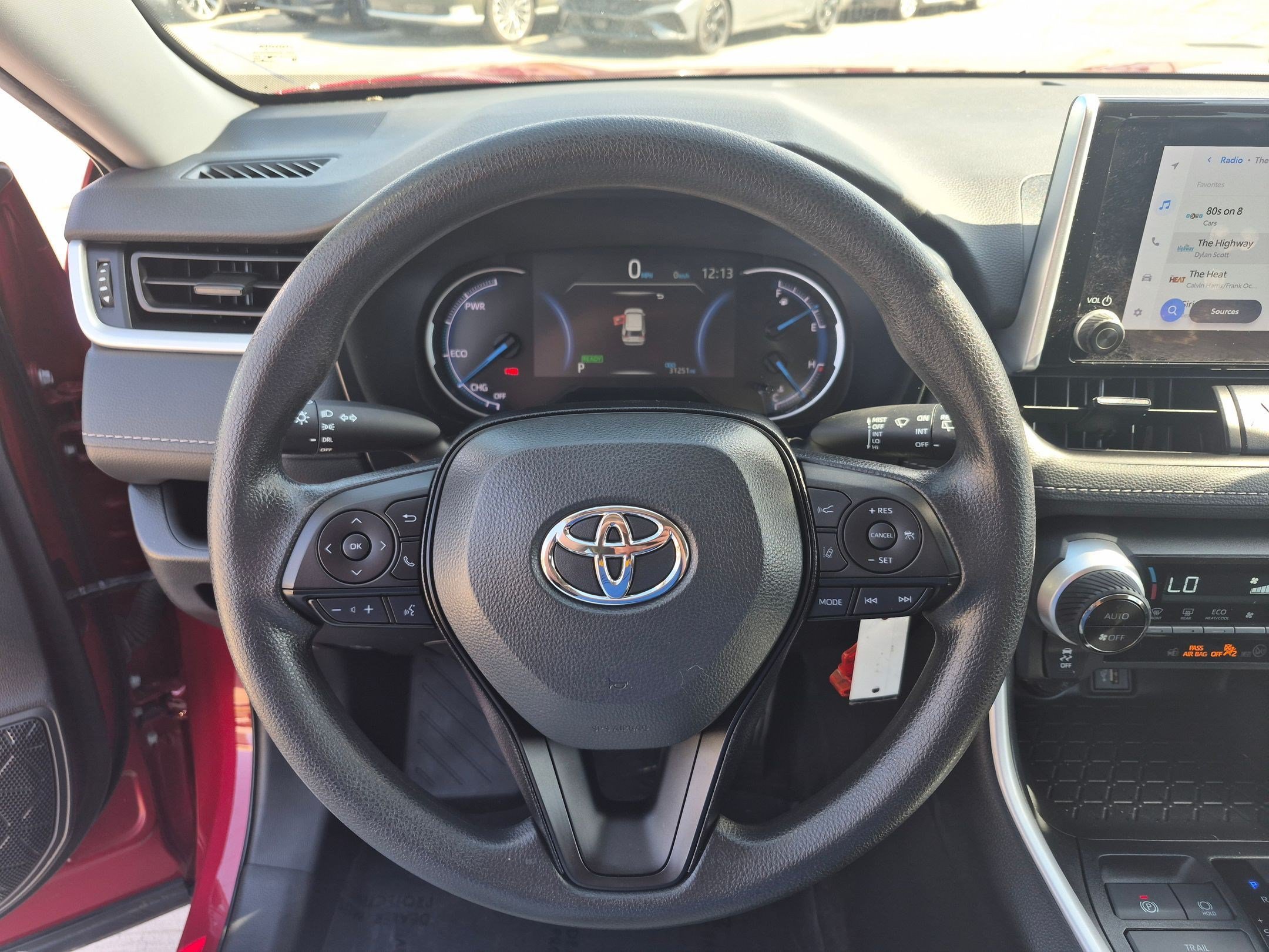 Used 2024 Pearl Toyota Hybrid LE image 16