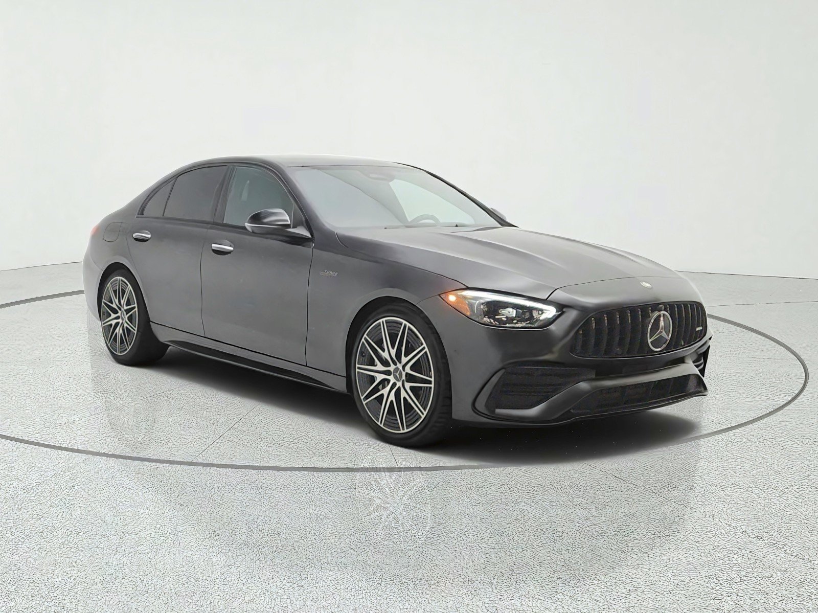 Certified Used 2026 MANUFAKTUR Graphite Grey Magno Mercedes-Benz AMG® C 43 4MATIC Sedan image 3