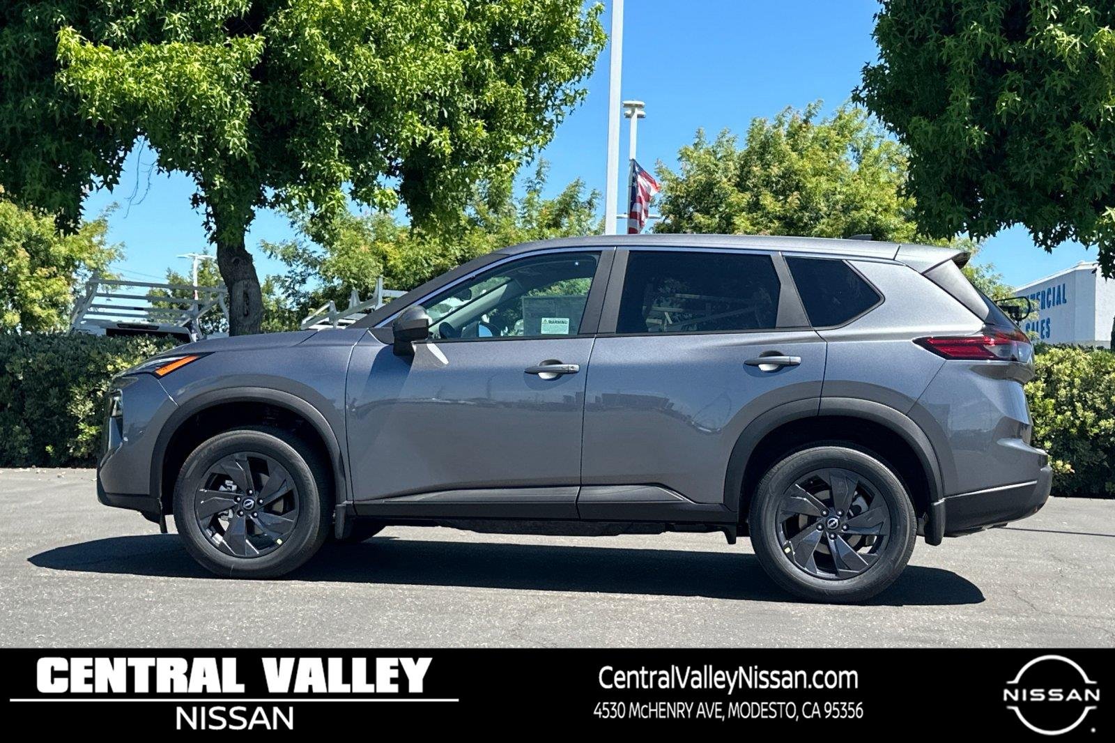 New 2026 Gun Metallic Nissan SV image 7