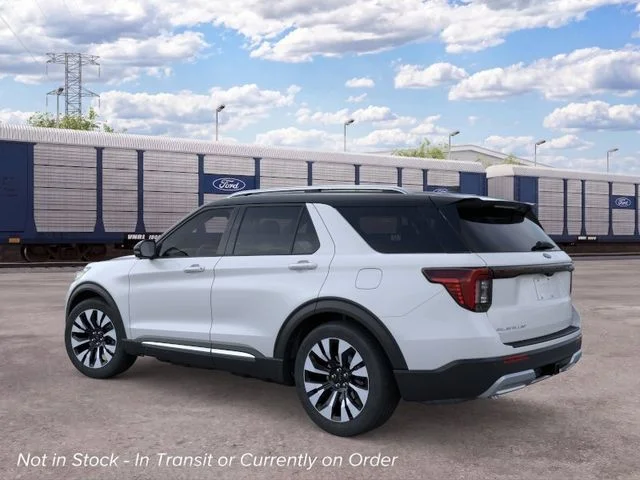 New 2026 White Metallic Ford Platinum image 4