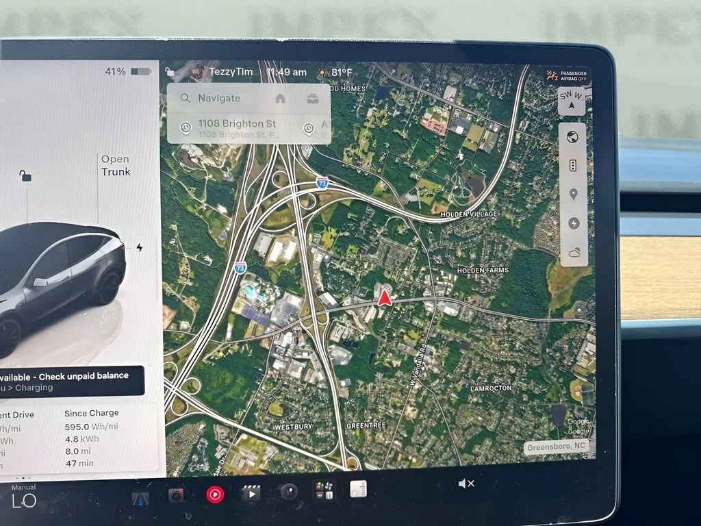 Used 2024 Gray Tesla Performance image 16