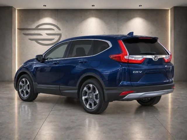 Used 2018 Obsidian Blue Pearl Honda EX image 4