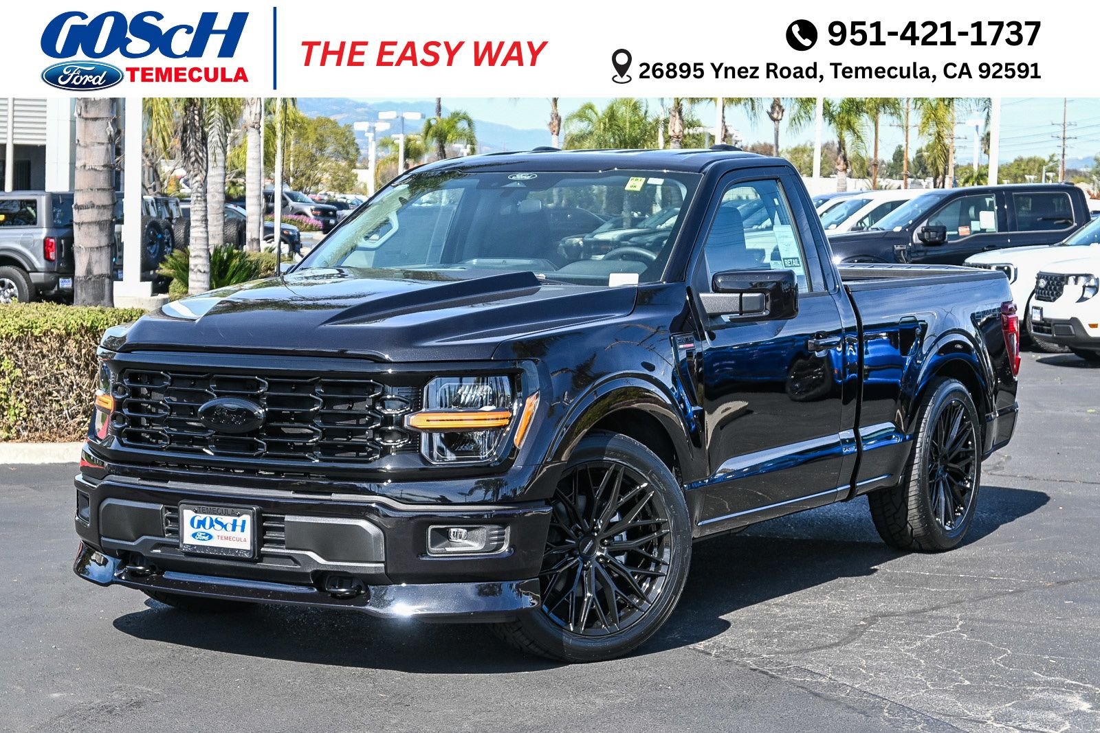New 2026 Agate Black Metallic Ford XL image 1