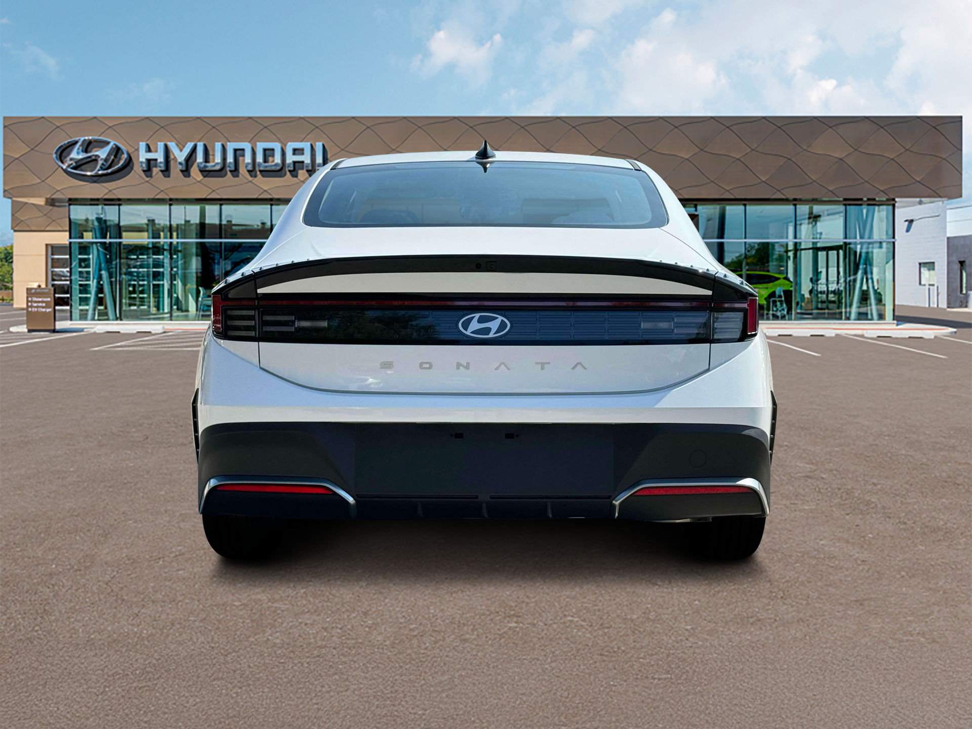 New 2025 White Hyundai SE image 6