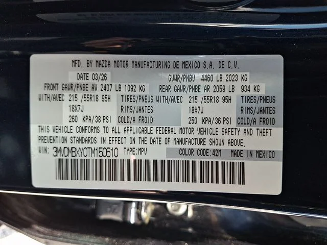New 2026 Blue Mazda 2.5 Turbo Aire Edition image 16