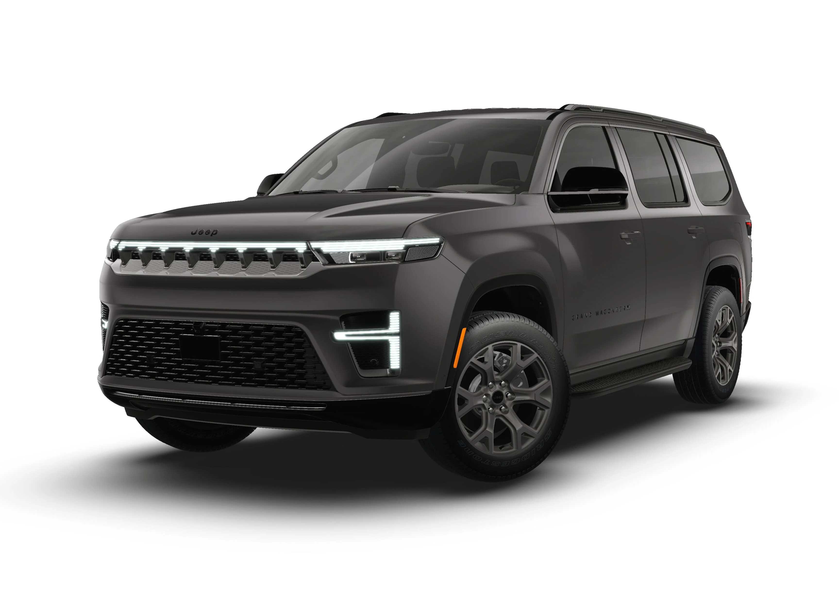 New 2026 Baltic-Gray Metallic Clear-Coat Exterior Paint Jeep Grand Wagoneer image 1