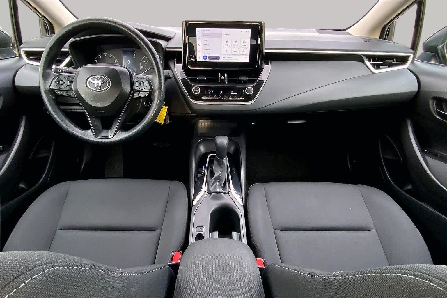 Used 2025 Midnight Black Metallic Toyota LE image 16