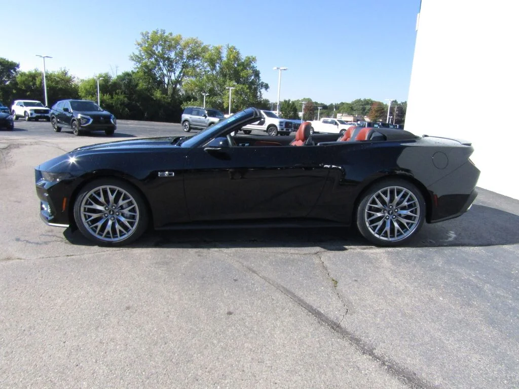 New 2025 Shadow Black Ford GT Premium Convertible image 3