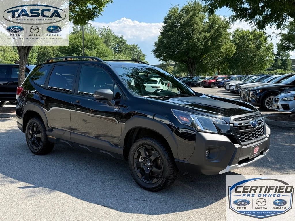 Used 2025 Black Subaru Wilderness image 1