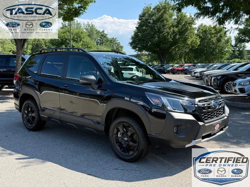 Used 2025 Black Subaru Wilderness image 1