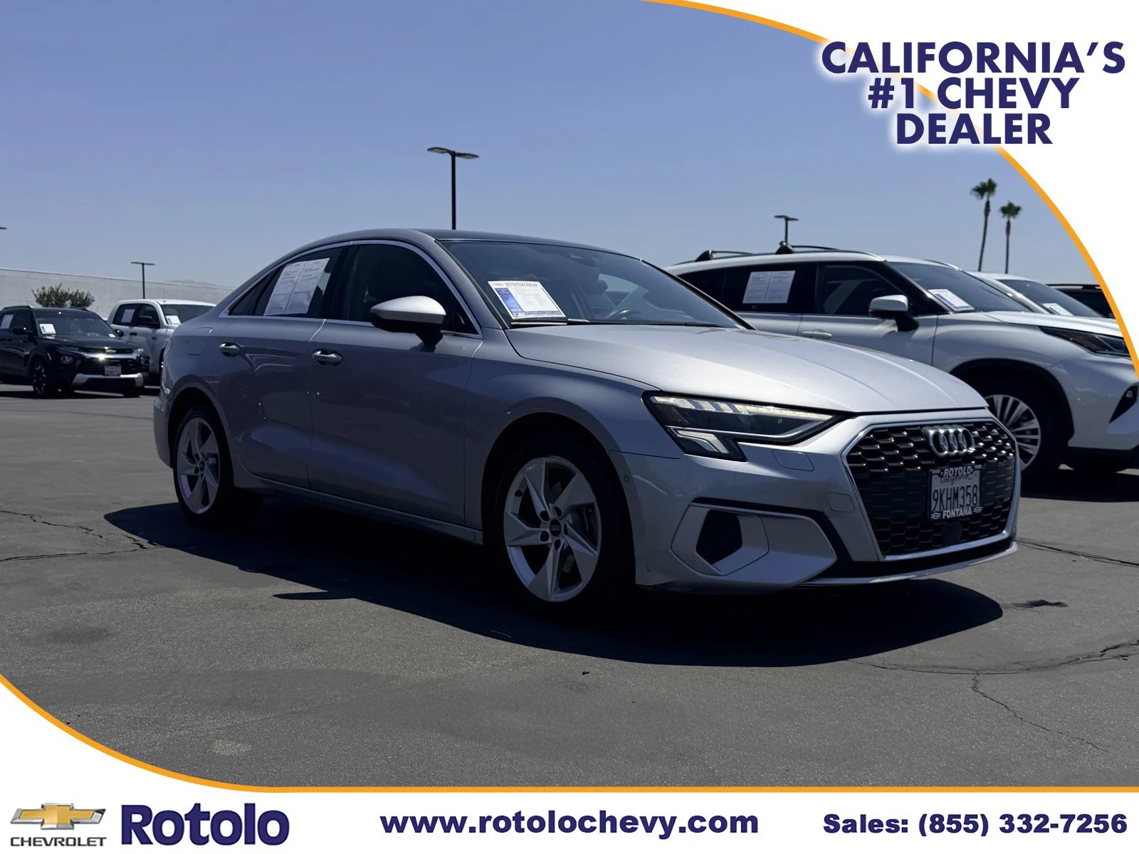 Used 2024 Silver Audi Premium image 1