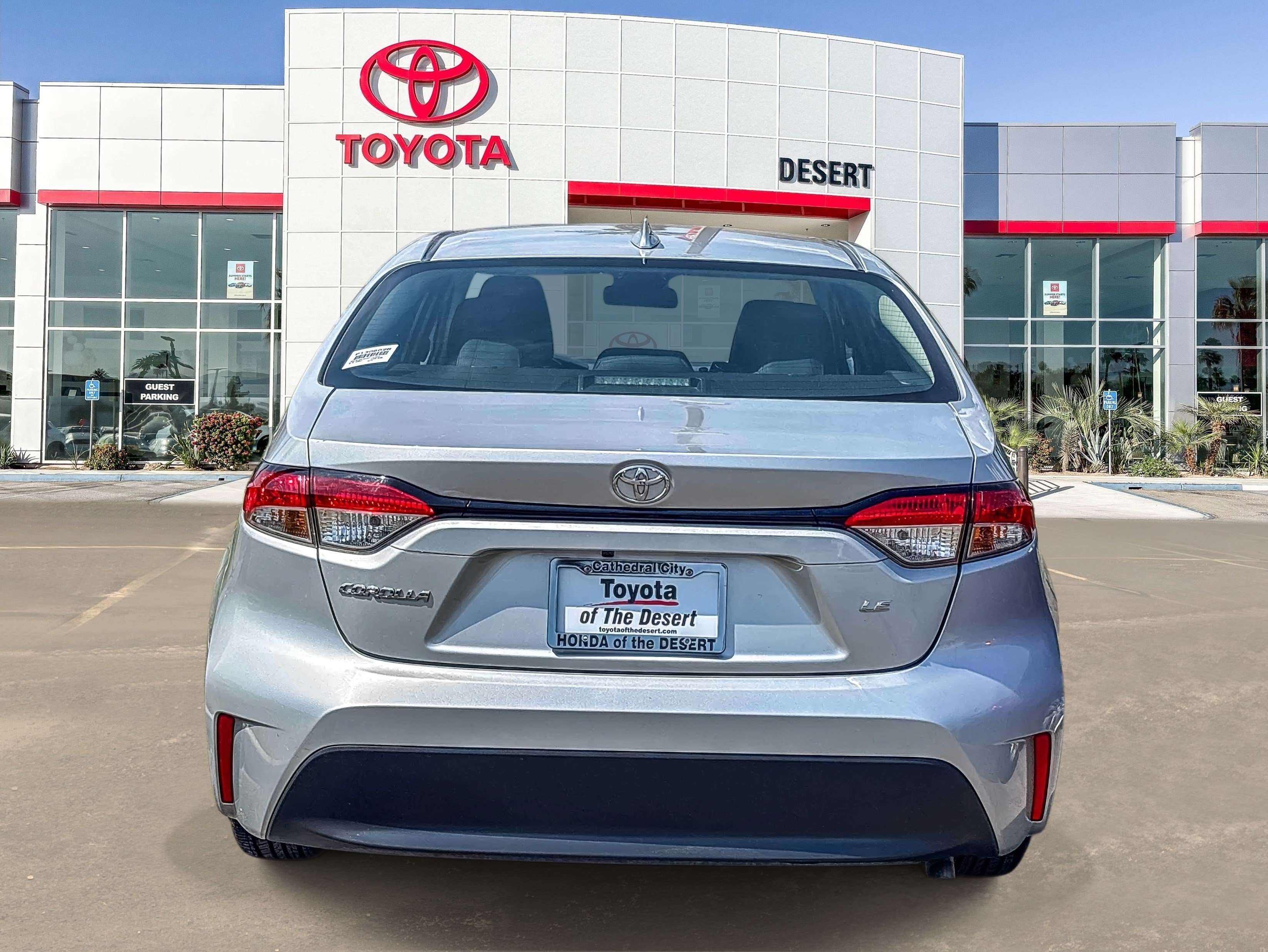 Used 2024 Classic Silver Metallic Toyota LE image 5