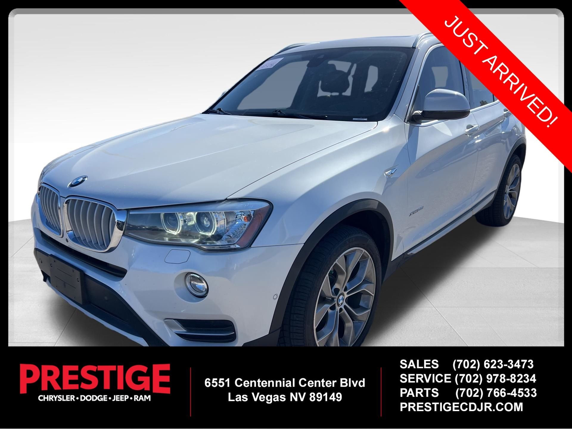 2016 BMW X3 xDrive28i