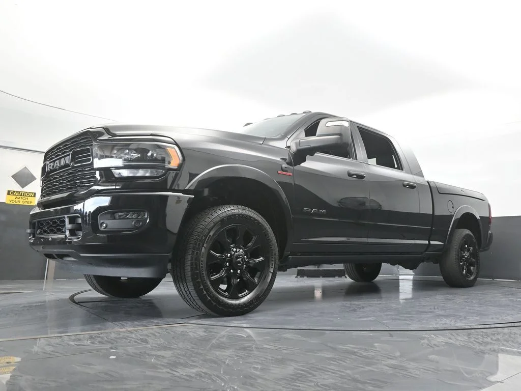 Used 2023 Diamond Black Crystal Pearlcoat Ram Limited image 69