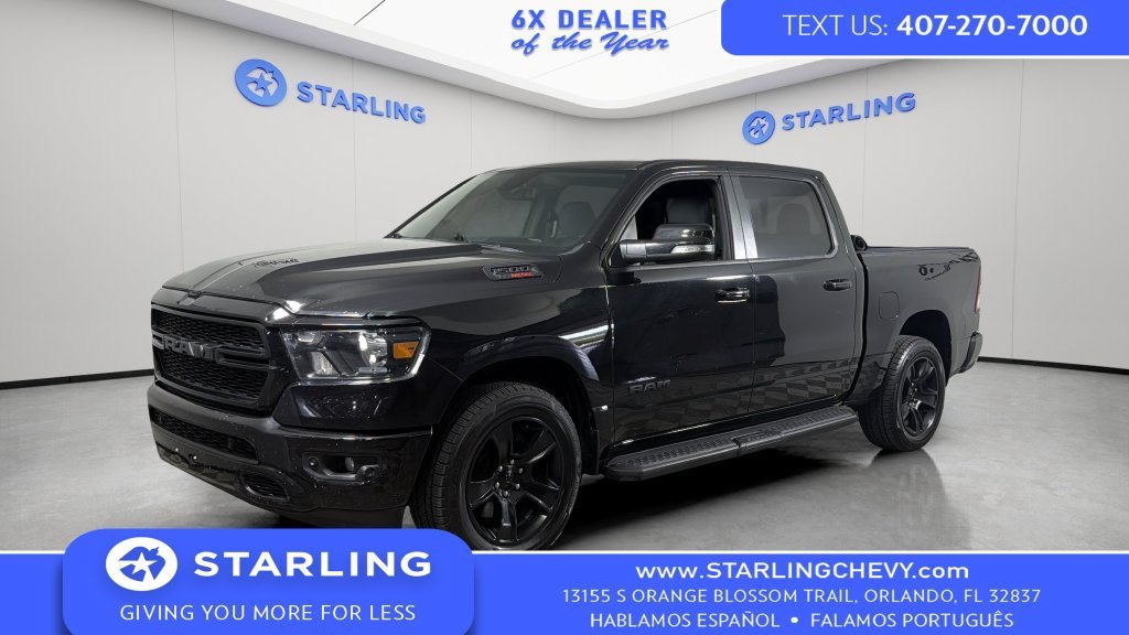 Used 2022 Black Ram Big Horn Crew Cab 4x2 5