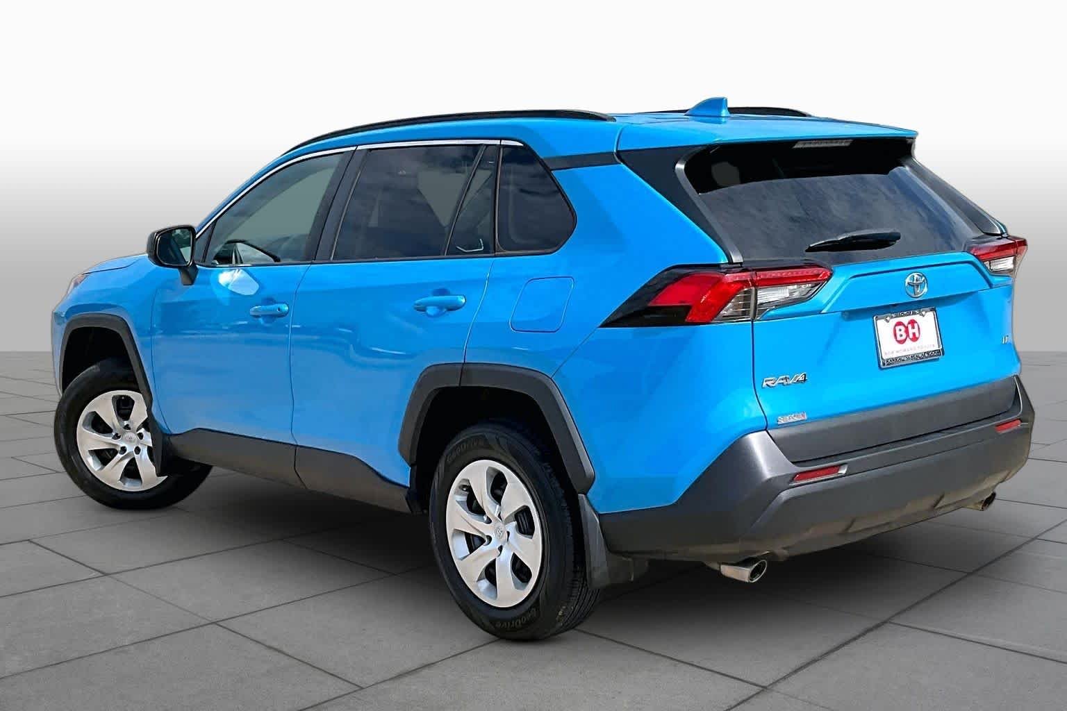 Used 2021 Blue Flame Toyota LE image 12