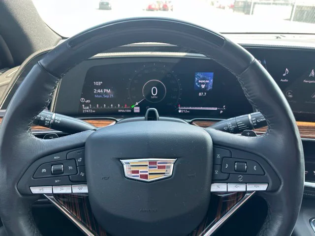 Used 2023 Black Cadillac Premium Luxury image 9