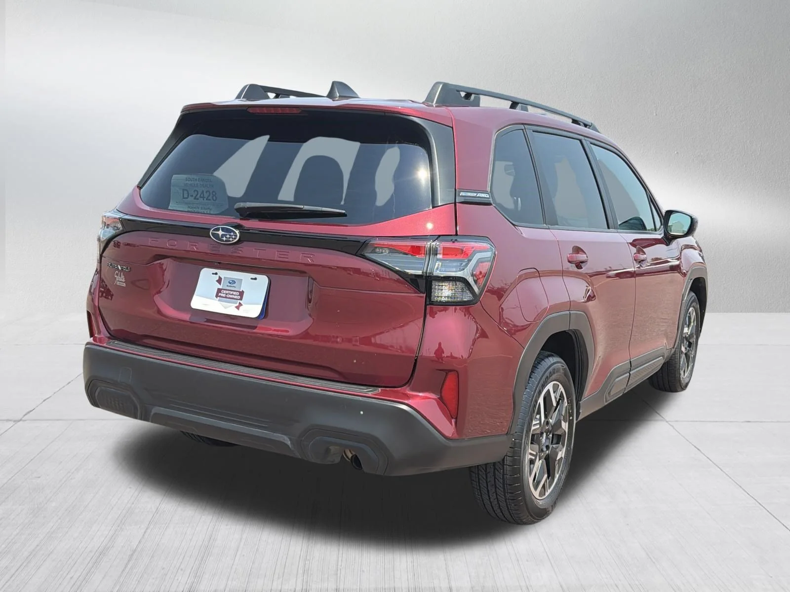 Certified Used 2025 Crimson Red Pearl Subaru Premium image 7