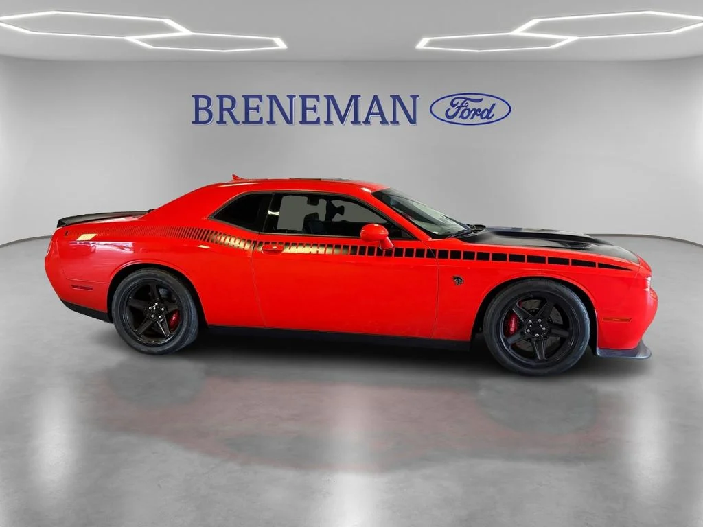 Used 2017 Orange Dodge SRT Hellcat image 4