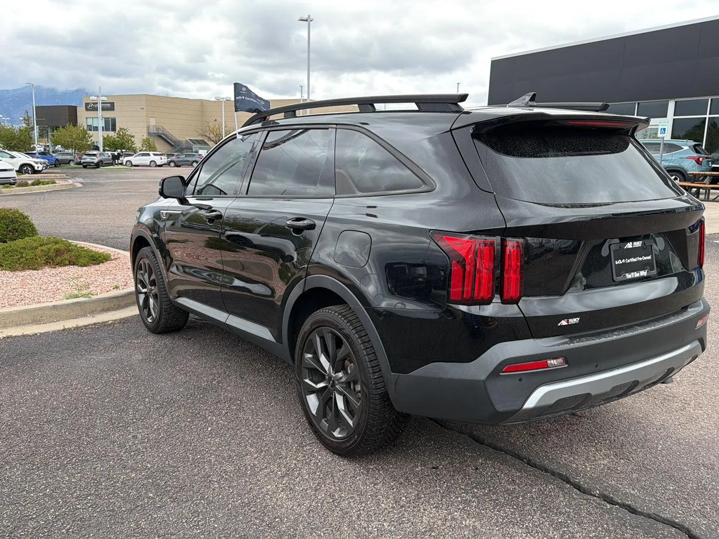 Used 2023 Ebony Black Kia X-Line SX Prestige image 6