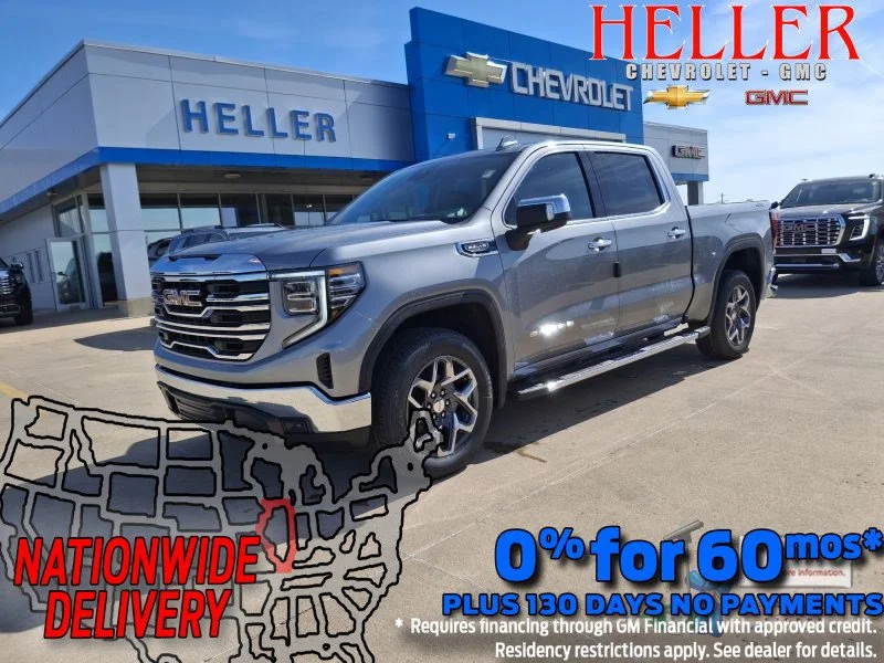 New 2026 Sterling Metallic GMC SLT image 1