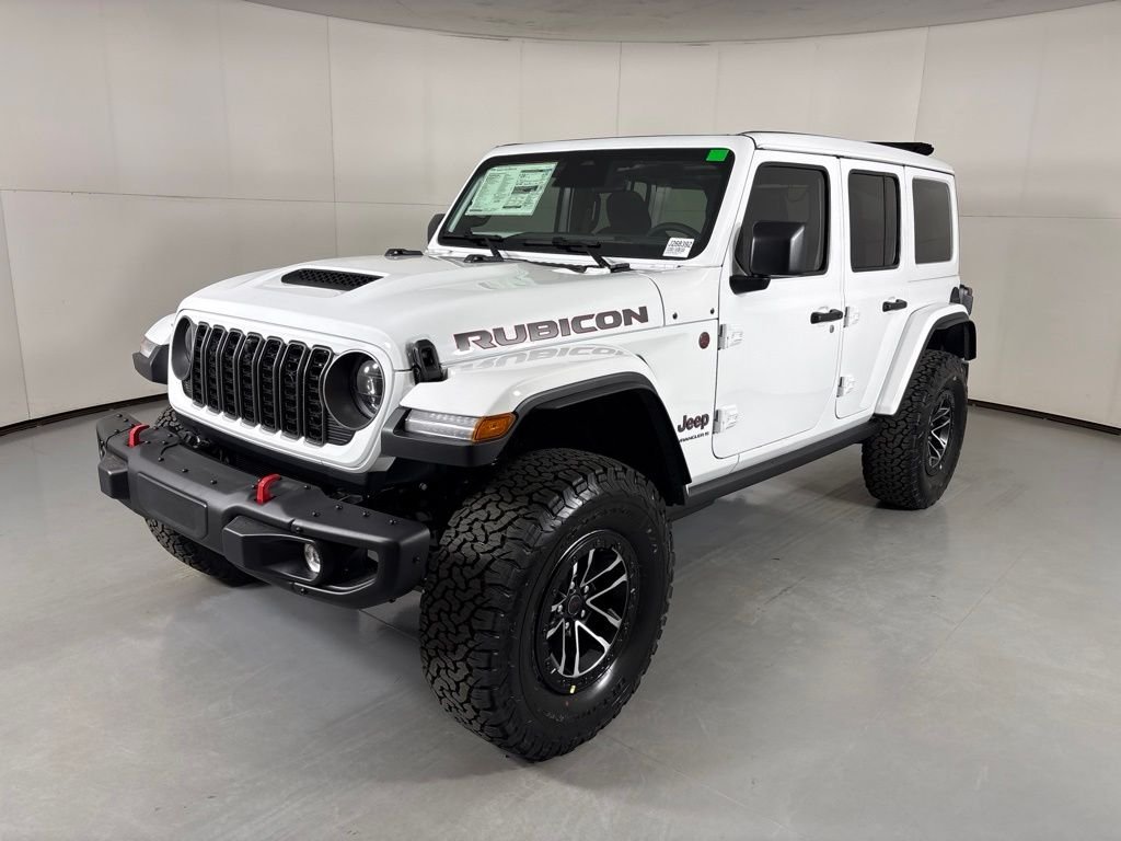 New 2026 Bright White Clearcoat Jeep Rubicon X image 4